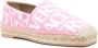 Versace all-over logo print espadrilles Pink - Thumbnail 2