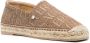 Versace Allover leather espadrilles Brown - Thumbnail 2