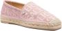 Versace Allover leather espadrilles Pink - Thumbnail 2
