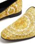 Versace Barocco-print silk loafers Yellow - Thumbnail 5