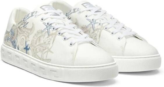 Versace Barocco Sea Greca sneakers White