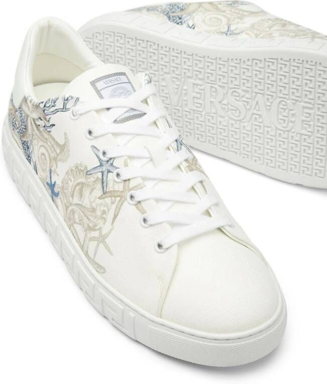 Versace Barocco Sea Greca sneakers White