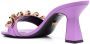 Versace chain-link mule sandals Purple - Thumbnail 3