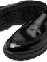Versace Elios Medusa-plaque leather loafers Black - Thumbnail 2