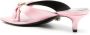Versace Gianni Ribbon 45mm mules Pink - Thumbnail 3