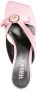 Versace Gianni Ribbon 45mm mules Pink - Thumbnail 4