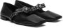 Versace Gianni Ribbon studded ballerina shoes Black - Thumbnail 2