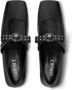 Versace Gianni Ribbon studded ballerina shoes Black - Thumbnail 3