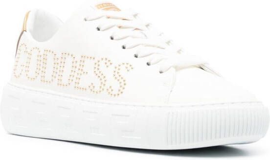 Versace Goddess Greca low-top sneakers White