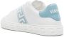 Versace Greca-embroidered lace-up sneakers White - Thumbnail 3