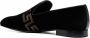Versace Greca-embroidered loafers Black - Thumbnail 3