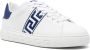 Versace Greca-embroidery leather sneakers White - Thumbnail 2