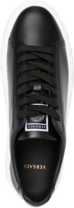 Versace Greca lace-up sneakers Black
