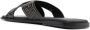Versace Greca-embossed crossover-strap sandals Black - Thumbnail 3