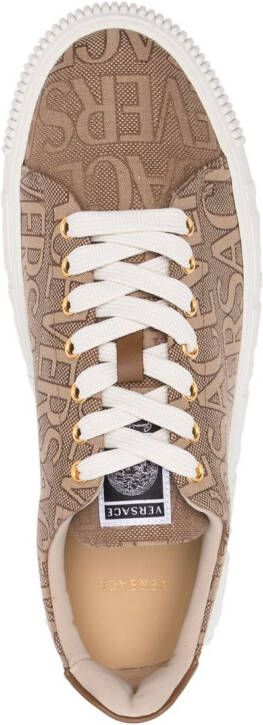 Versace Allover Greca sneakers Neutrals