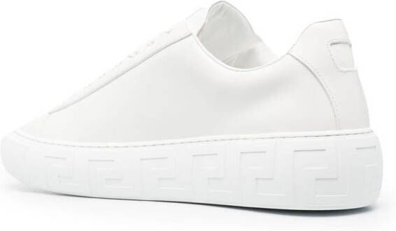 Versace Greca logo-print low-top sneakers White