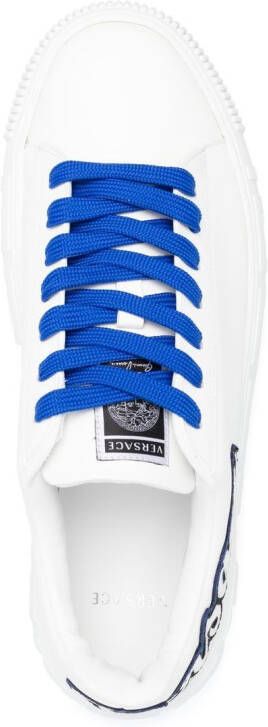 Versace Greca logo-print sneakers White