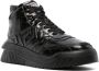 Versace Greca Odissea leather high-top sneakers Black - Thumbnail 2