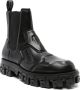 Versace Greca Portico panelled leather boots Black - Thumbnail 2