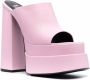 Versace high-heel platform mules Pink - Thumbnail 2