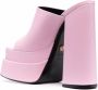 Versace high-heel platform mules Pink - Thumbnail 3