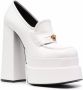 Versace Intrico platform loafers White - Thumbnail 2