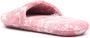 Versace jacquard cotton-blend slippers Pink - Thumbnail 3