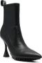 Versace Jeans Couture 100mm logo-print ankle boots Black - Thumbnail 2