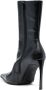 Versace Jeans Couture 100mm pointed-toe boots Black - Thumbnail 3