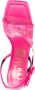 Versace Jeans Couture 110mm bow-detailed sandals Pink - Thumbnail 4