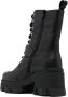 Versace Jeans Couture Mia 85mm ankle-length leather boots Black - Thumbnail 3