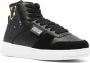 Versace Jeans Couture Barocco-panel high-top sneakers Black - Thumbnail 2