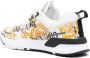 Versace Jeans Couture Barocco-print lace-up sneakers White - Thumbnail 3