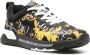 Versace Jeans Couture Barocco-print panelled sneakers Black - Thumbnail 2
