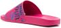 Versace Jeans Couture 'Barocco' print slides Pink - Thumbnail 3