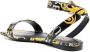 Versace Jeans Couture Barocco-print strappy sandals Black - Thumbnail 3