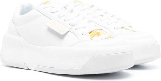Versace Jeans Couture Baroccoflage-print low-top sneakers White