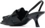 Versace Jeans Couture Baroque-buckle ruffled sandals Black - Thumbnail 3