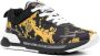 Versace Jeans Couture baroque-pattern low-top sneakers Black - Thumbnail 2