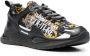 Versace Jeans Couture baroque pattern-print lace-up sneakers Black - Thumbnail 2