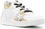 Versace Jeans Couture baroque-print hi-top sneakers White - Thumbnail 2