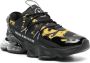 Versace Jeans Couture Chain Couture-print panelled sneakers Black - Thumbnail 2