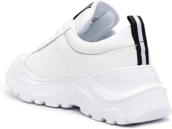 Versace Jeans Couture chunky leather sneakers White