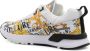 Versace Jeans Couture Dynamic Barocco-print sneakers White - Thumbnail 3