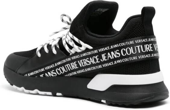 Versace Jeans Couture Dynamic panelled sneakers Black