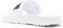 Versace Jeans Couture embossed-logo slides White - Thumbnail 3