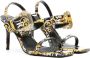 Versace Jeans Couture Emily 85mm Barocco-print sandals Black - Thumbnail 2