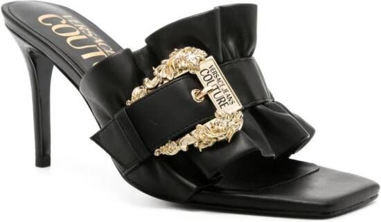 Versace Jeans Couture Emily 90mm ruffled pumps Black