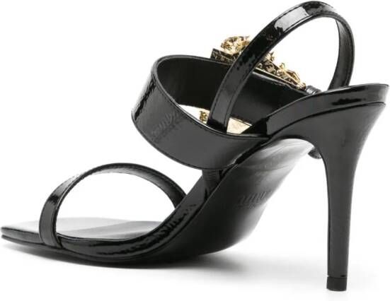 Versace Jeans Couture Emily 95mm slingback sandals Black