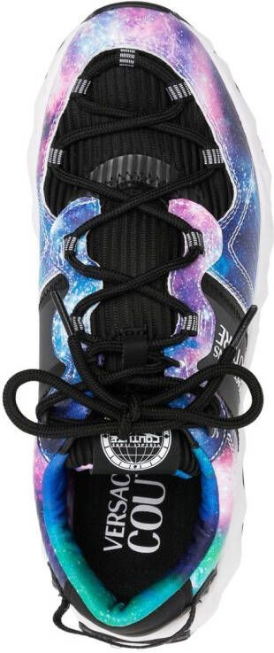 Versace Jeans Couture galaxy-print low-top sneakers Multicolour